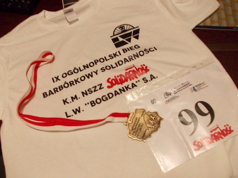 IX Bieg Barbórkowy w Bogdance