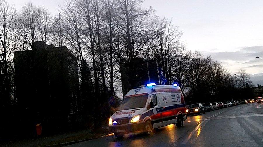 Chyba gna do szpitala dziecięcego w Ligocie