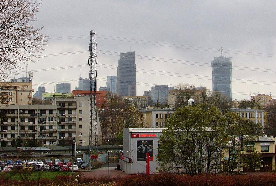 Widok z Górki Moczydłowskiej