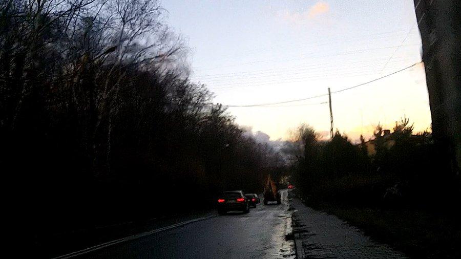 Za koparką wlokłem się dobry kilometr