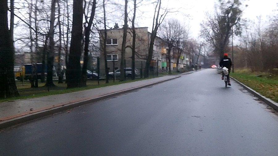 A jednak nie tylko ja na rowerze