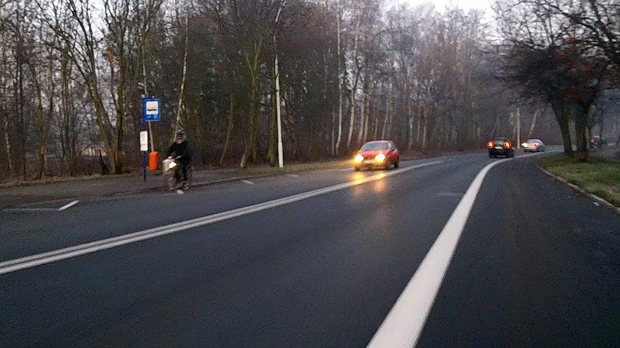 A jednak jeszcze ktoś na rowerze ;)