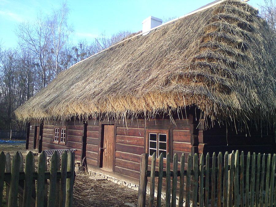 Chałupa z Karmonek Nowych, pocz. XIXw