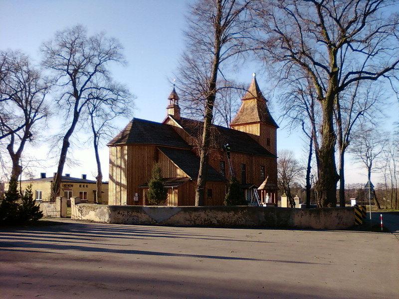Koscioł w Mikołajewicach