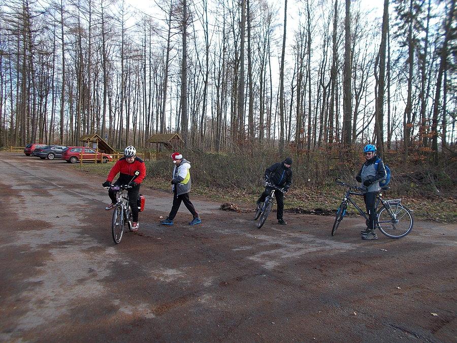 Mikołajowi rowerzyści