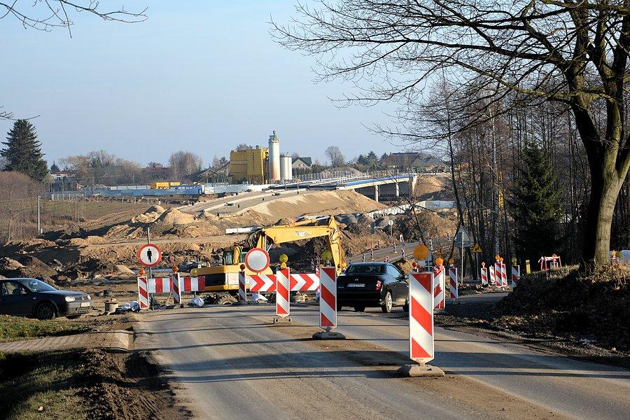 Budowa obwodnicy Lublina w Dąbrowicy