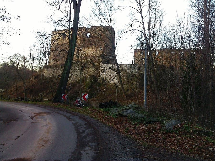 Słynne ruiny w Świeciu (własność prywatna!)