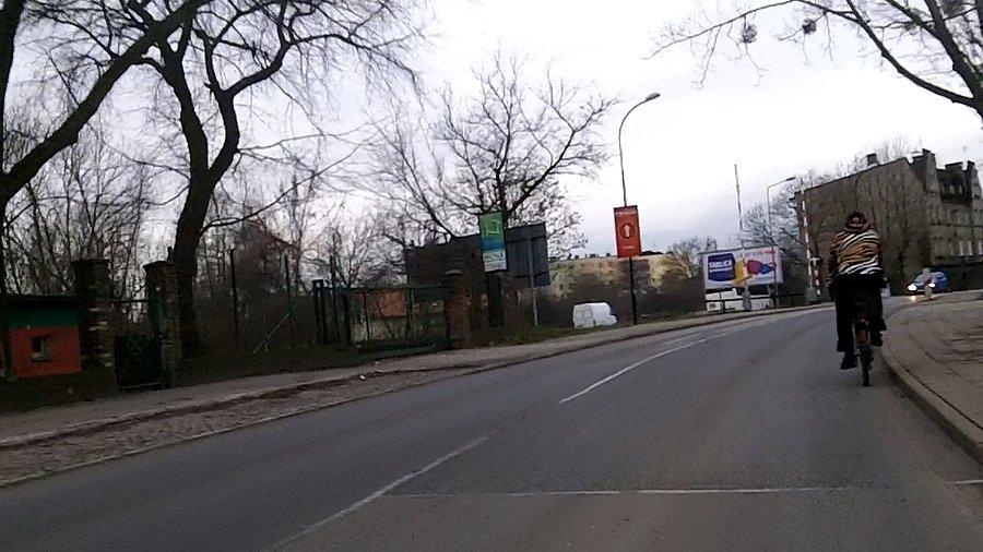 Kolejny dzisiaj rowerzysta :)