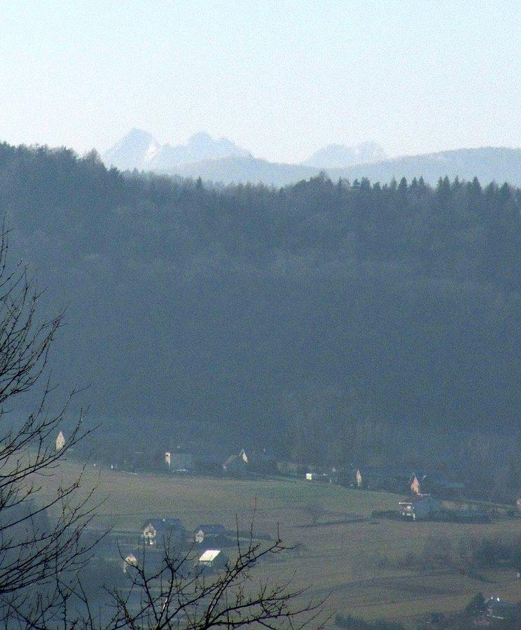 Tatry znad Łosia