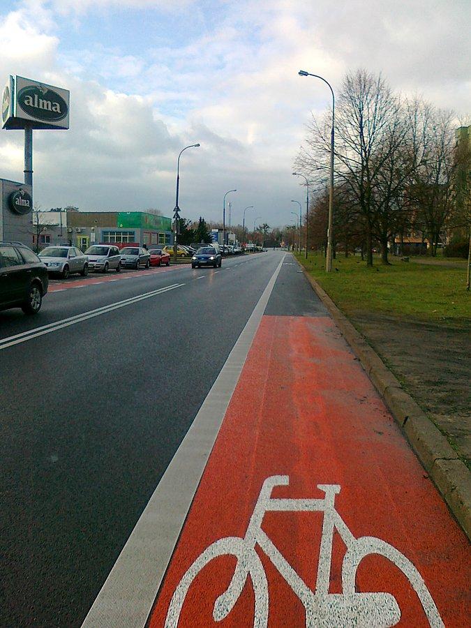 Ddr na Wrocławskiej jedzie się super
