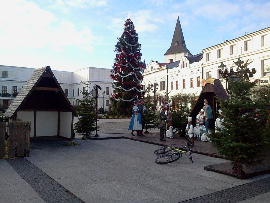 Na rynku w Karwinie (Frysztacie)