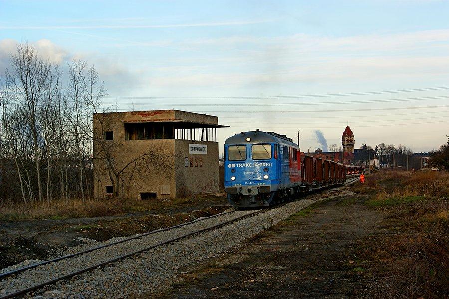 ST43-2415 dotarł z kamieniem do Krapkowic