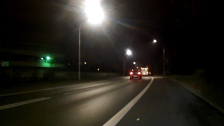 Podoba mi się ledowe oświetlenie ulic :)