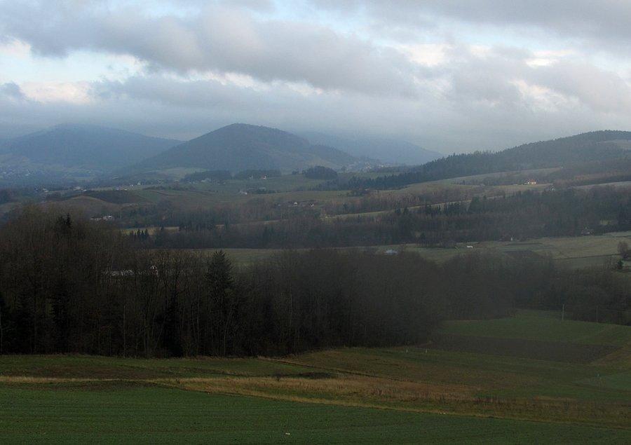 Pieniny Gorlickie spod Wawrzki