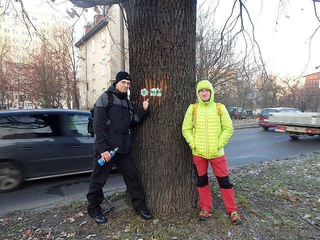 Początek szlaku - ul. Warneńczyka w Toruniu
