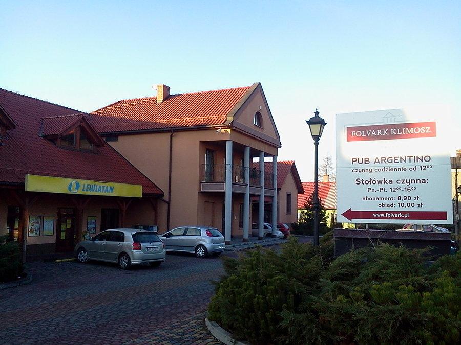 Przebudowany dawny folwark