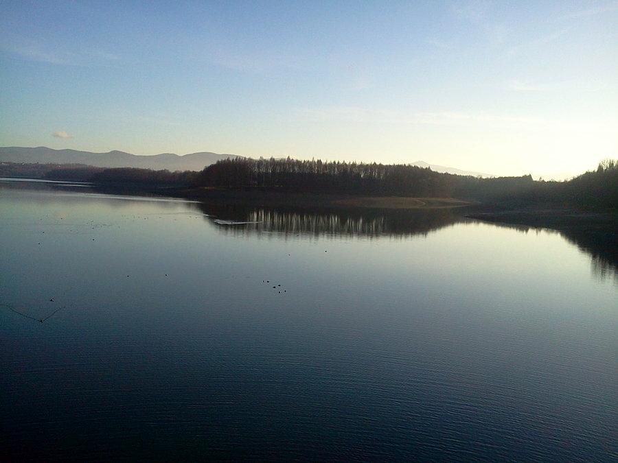 Jezioro w Żermanicach