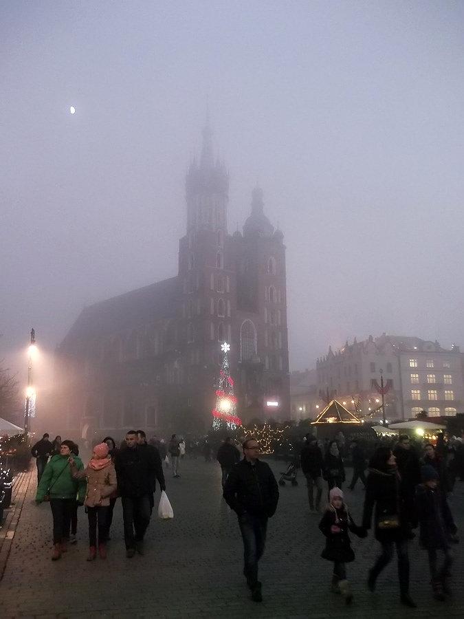 Zamglony Kraków