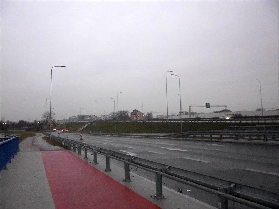 Ulica Wirażowa i południowa obwodnica odcinek Służewiec Przemysłowy