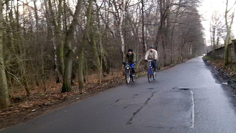 Czyżby to zapowiedź rowerowej zimy?