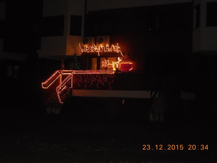 Niektóre iluminacje na Bytkowie dość okazałe