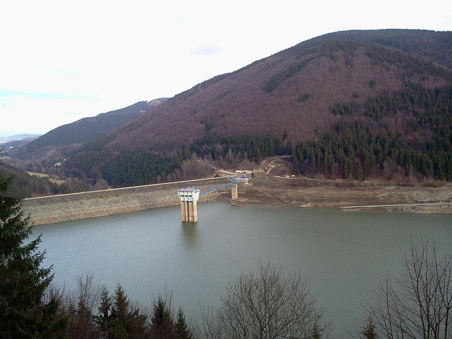 Widok na tamę