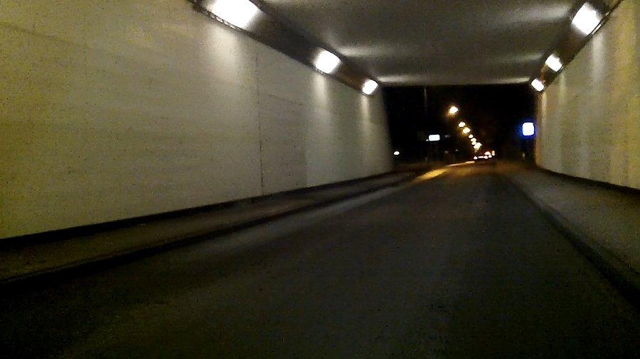 Ostatni raz w tym tygodniu jadę tym tunelem