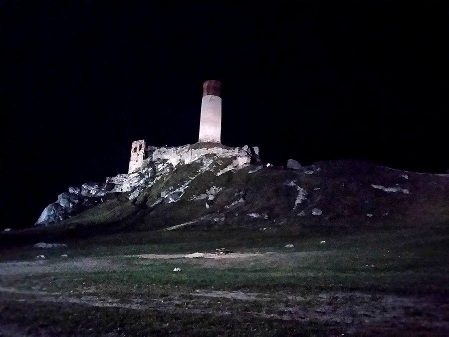 Zamek w Olsztynie nocą I