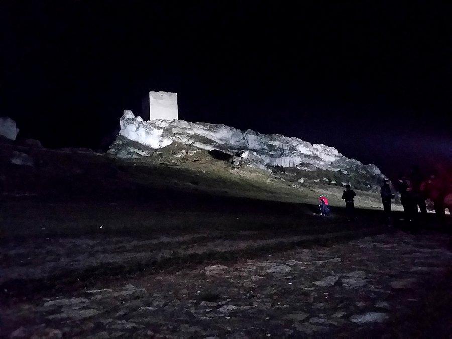 Zamek w Olsztynie nocą II