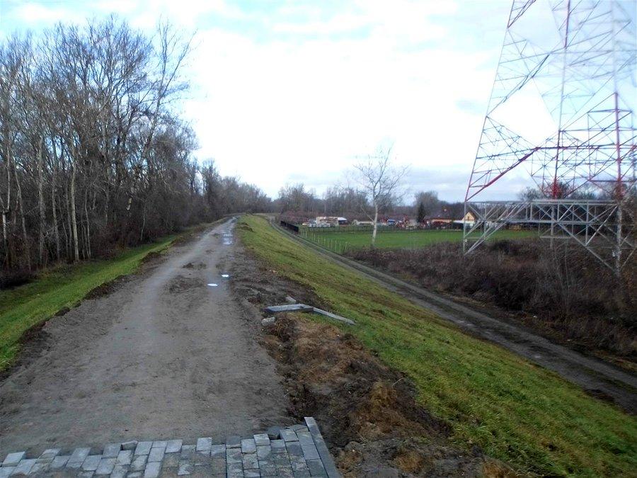 Niespodzianka - koniec drogi rowerowej do Jabłonny