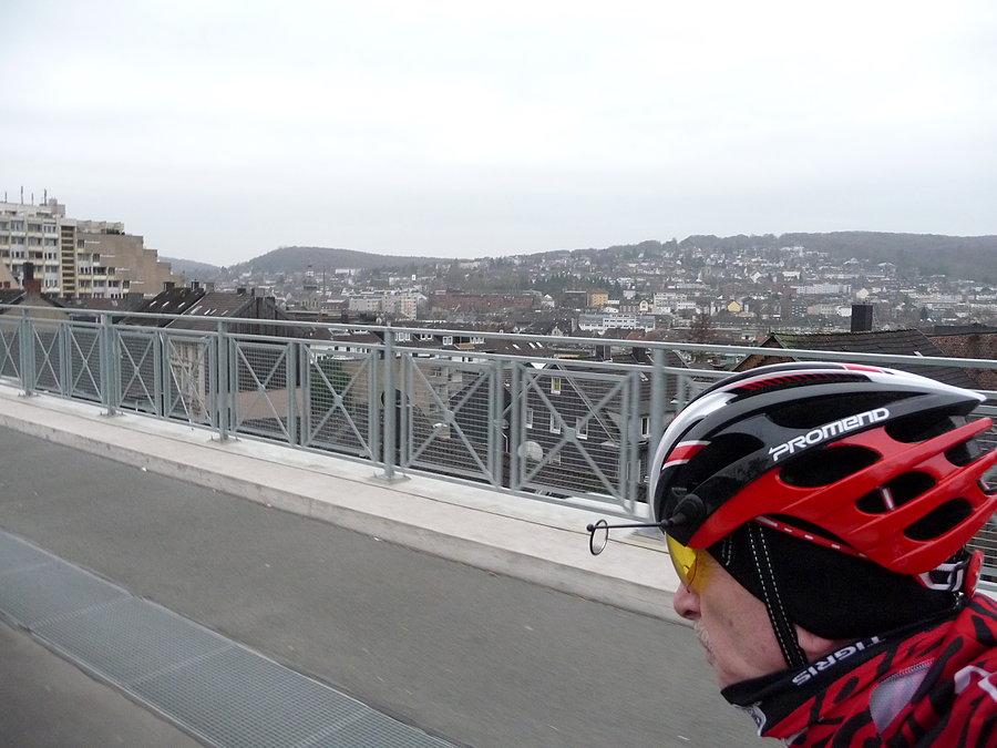 Radwegs dookoła Wuppertalu