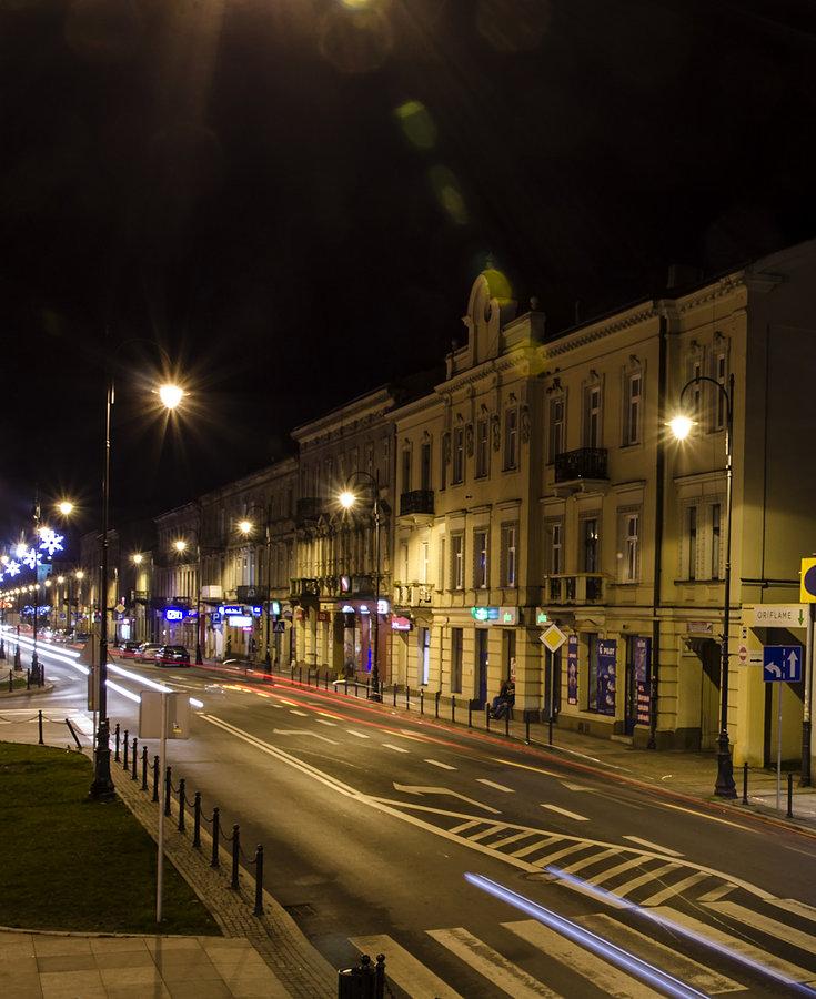 Ul Piłsudskiego w Piotrkowie Trybunalskim