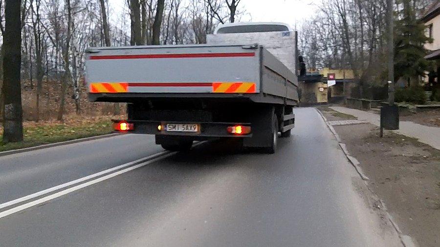 Minął mnie na gazetę