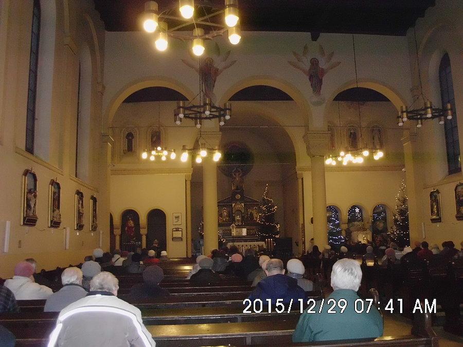 Wnętrze kościoła pod wezwaniem Świętego Michała Archanioła w Orzegowie