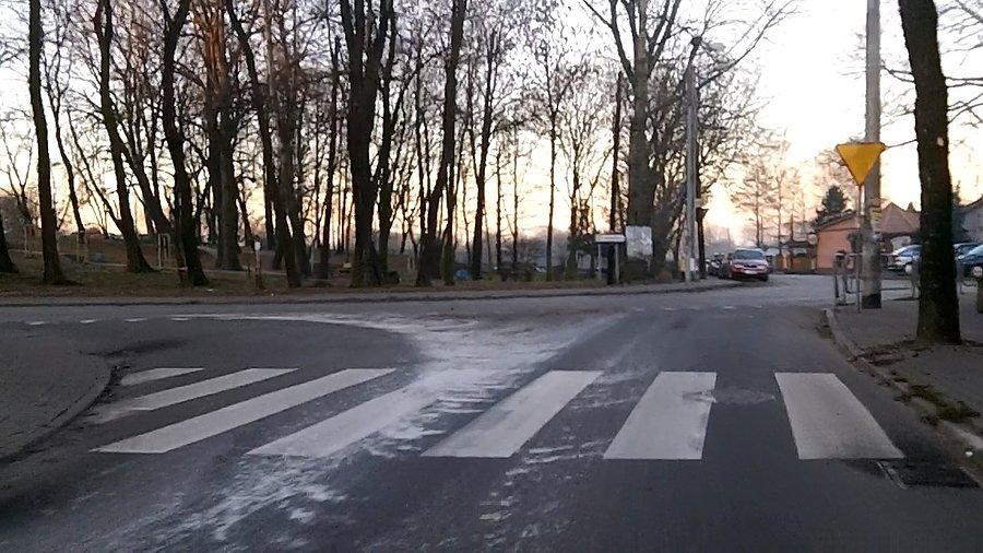 Zastanawiam się czy w Rudzie już nie posypali dróg solą