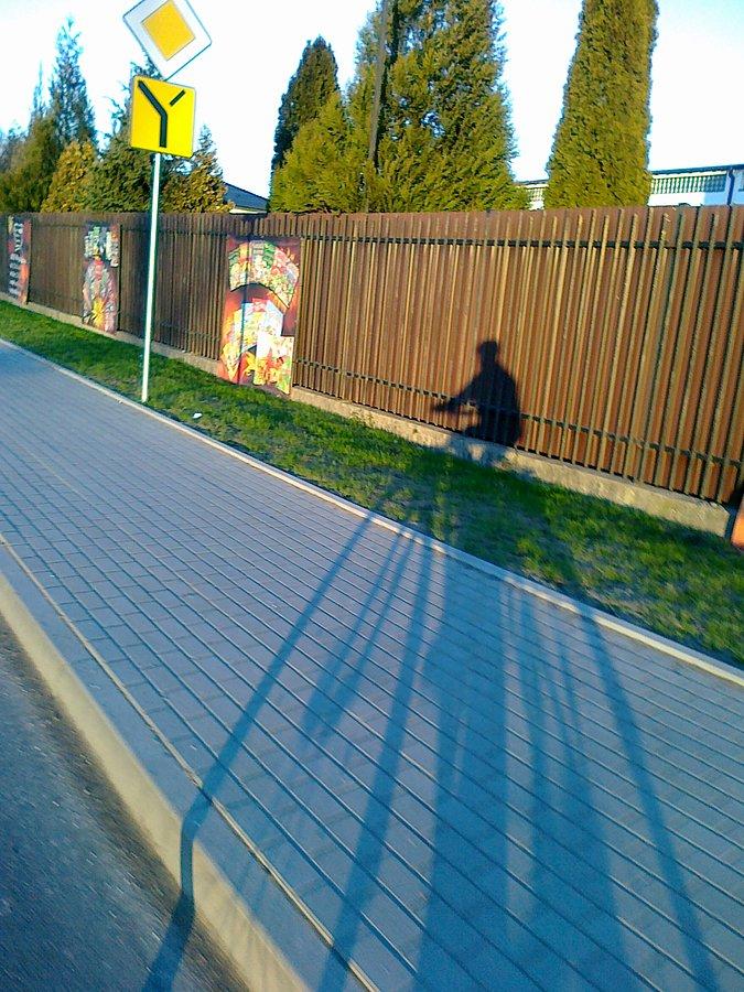 I dalszą drogę przejechałam w towarzystwie