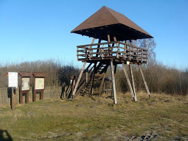 Pierwsza z trzech wież widokowych, które napotkałem na trasie