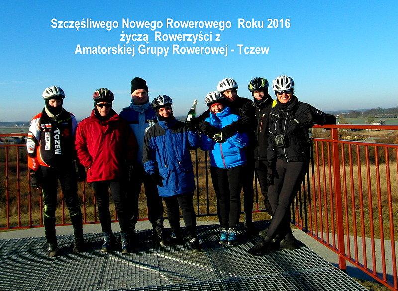 Sylwestrowo - rowerowo po Kociewiu