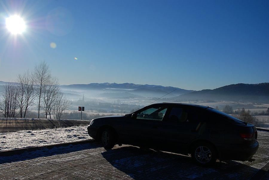 Lutowiska- z widokiem na Bieszczady