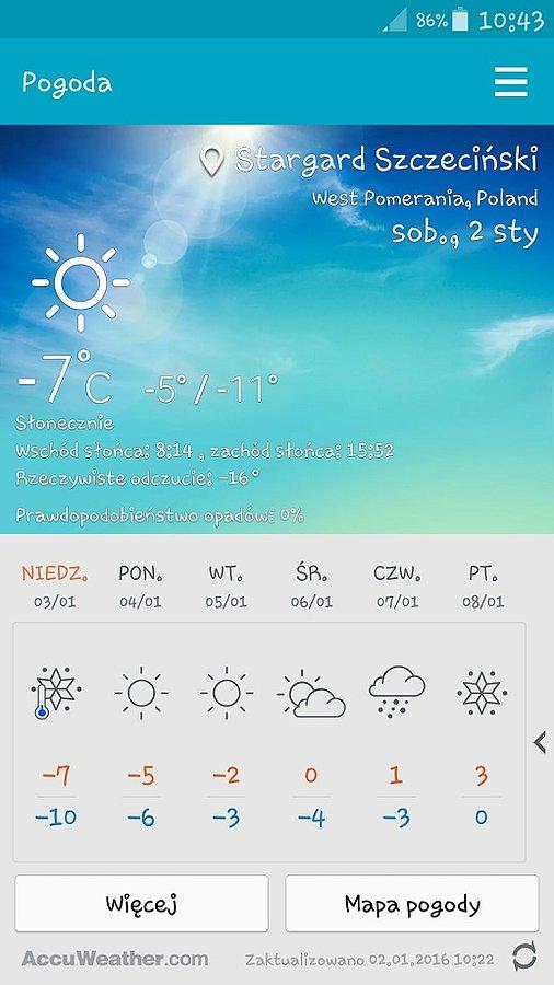 Minus siedem i pojechałem