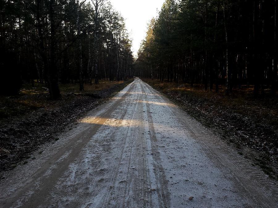 Główna droga z Sowna do Wielgowa