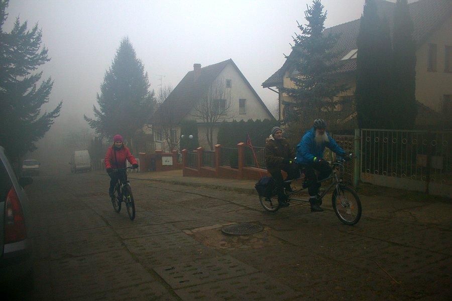 Koniec wycieczki pod domem siwobrodego