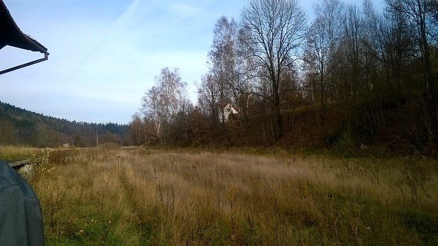 Standardowy obraz na Dolnym Śląsku w miejscu dawnych linii kolejowych