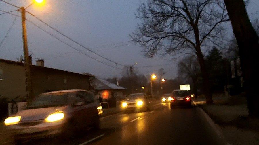 A na Panewnickiej ruch jak diabli