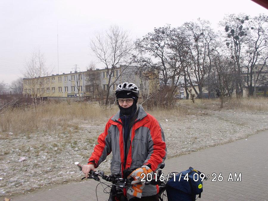 W drodze powrotnej już zelżało - tylko -14ºC