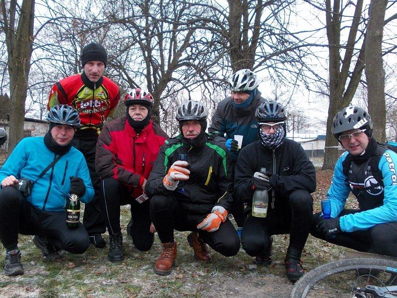Rowerowe rozpoczecie Nowego 2016 Roku