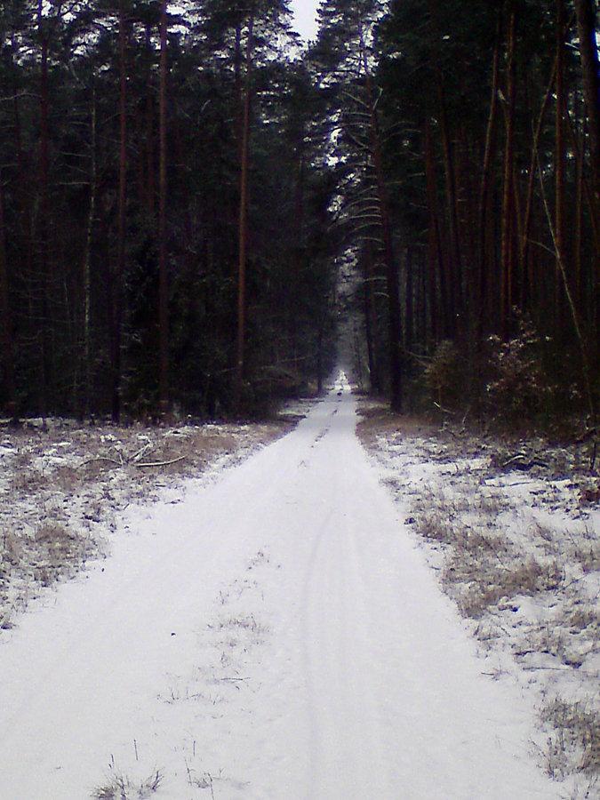 Drogi zaśnieżone