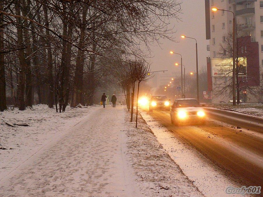 Pierwszy śnieg tego roku :)