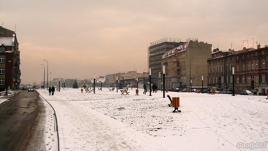 Park nad tunelem przy ul. Dubois