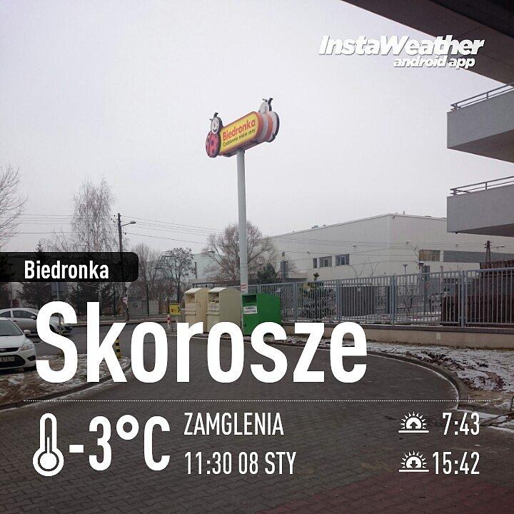 Pogoda na Skoroszach